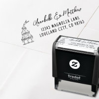 Hand Drawn Wedding Return Address