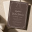 Hand Drawn Whimsical Bow Brown Bridal Shower