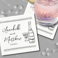 Hand Drawn Whimsical Wedding