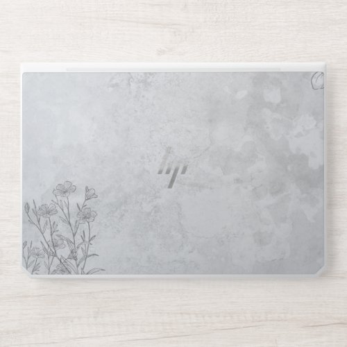 Hand Drawn Wild FlowersHP EliteBook 1050 G1 HP Laptop Skin