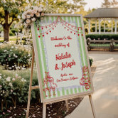 Wedding Cake Welcome Sign | Zazzle