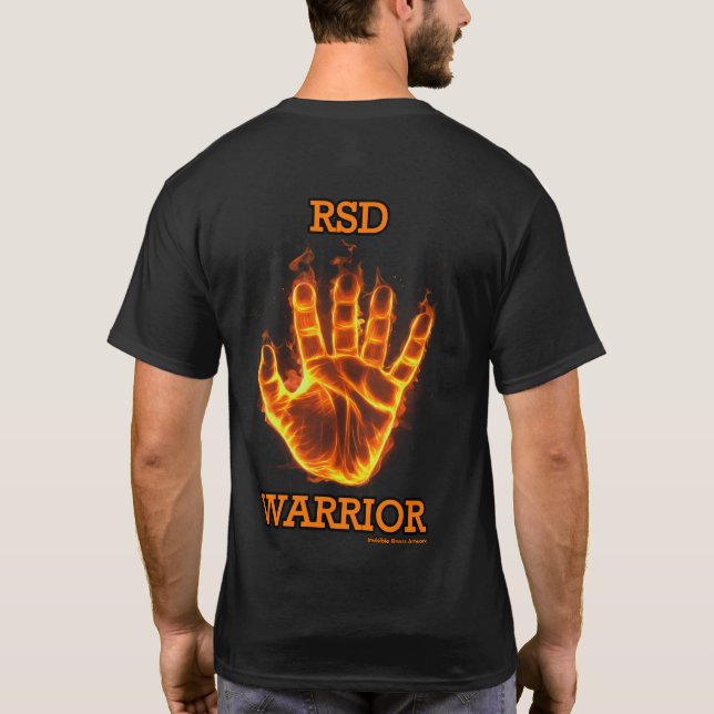 Hand/Flames...CRPS T-Shirt (Back)