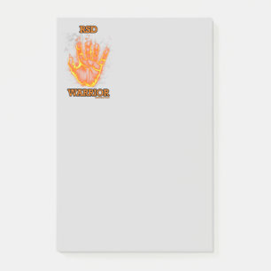 Hand/Flames...RSD Post-it Notes