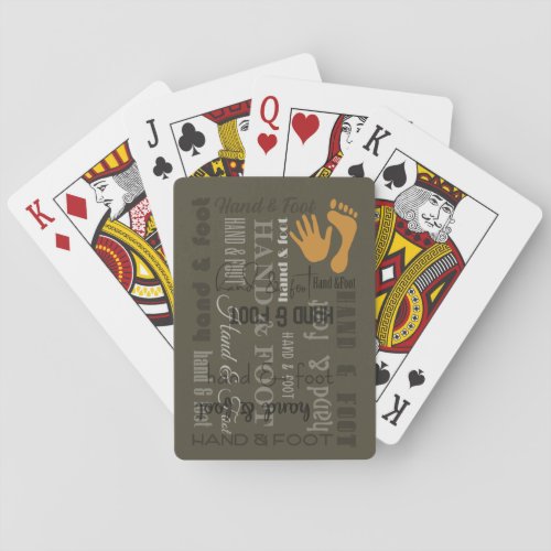 Hand  Foot Classic Playing Cards