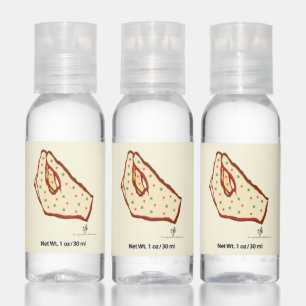 Hand Gesture Strawberry-Kiwi Pizza Sanitizer