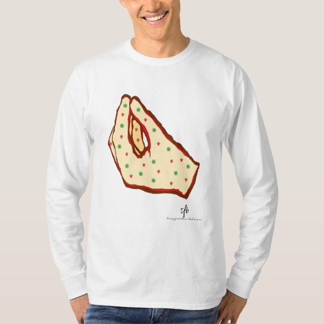 Hand Gesture Strawberry-Kiwi Pizza Unisex LS T-Shirt (Front)