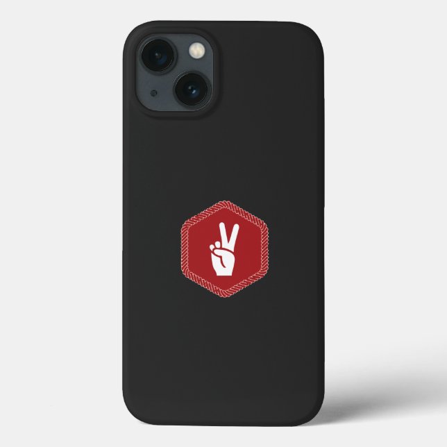 hand, gesture, thumb, font, red, wrist, nail, mage Case-Mate iPhone case (Back)
