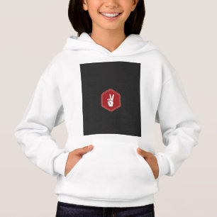 hand, gesture, thumb, font, red, wrist, nail, mage hoodie