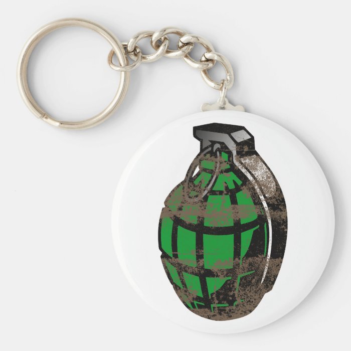 Hand Grenade Keychain