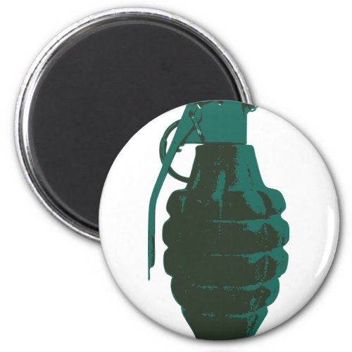 Hand Grenade War Military Bomb Army Marines Magnet