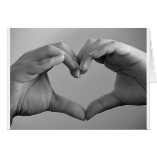 Hand Heart Cards (Front Horizontal)