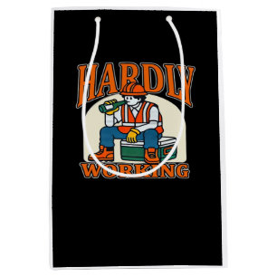 Hand Heart Skeleton Bone Spooky Girls Women Teens  Medium Gift Bag