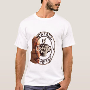 Hand Held Vintage Coffee Stamp T-Shirt
