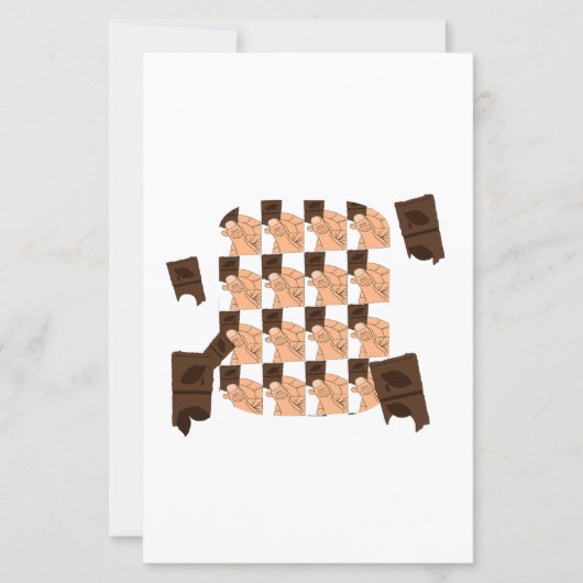 Hand holding a piece of Valentine's chocolate (Front)