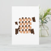 Hand holding a piece of Valentine's chocolate (Standing Front)