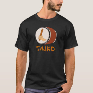 Hand Holding Stick Taiko Drum Japanese Drumming T-Shirt