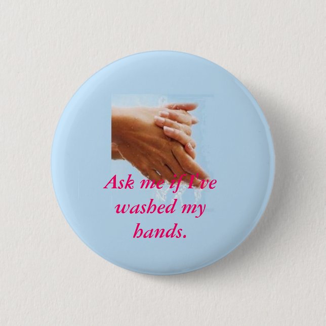 Hand Hygiene Button (Front)