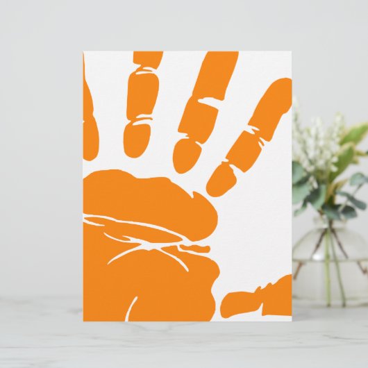 Hand impression (Standing Front)