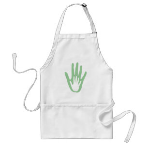 hand in hand adult apron