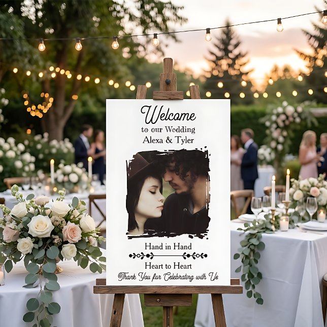 Hand in Hand, Heart to Heart | Photo Wedding Foam Board (Creator Uploaded)