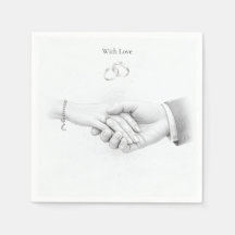 Hand in Hand Romantic Minimalist Wedding