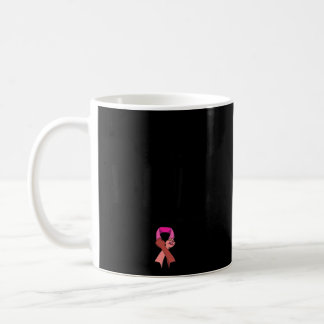 Hand In october we wear pink breast cancer awarene Coffee Mug