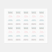 Hand Knit Cleaning Washing Instructions Labels | Zazzle