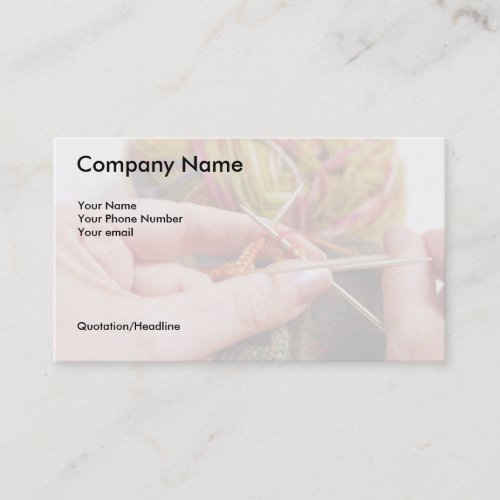 Hand_Knitters Business Card
