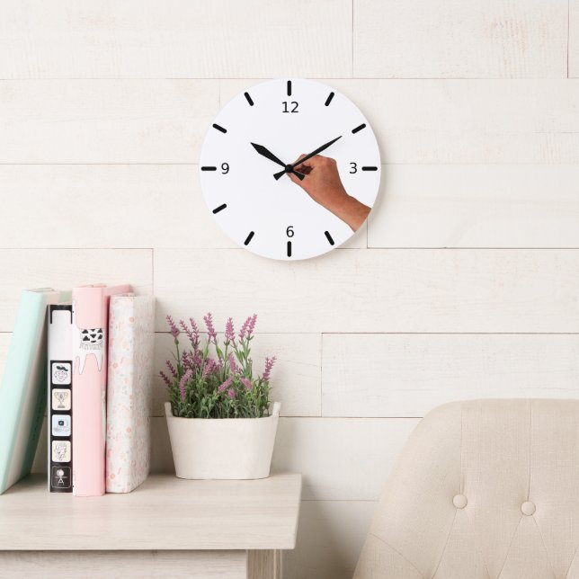Hand Large Clock (Reading Room)