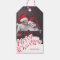 Hand Lettered Christmas Photo Gift Tag