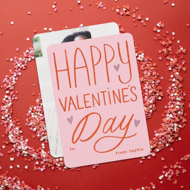 Hand-lettered Classroom Valentine Invitation (Creator Uploaded)