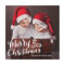 Hand Lettered Full Photo Square Christmas Card