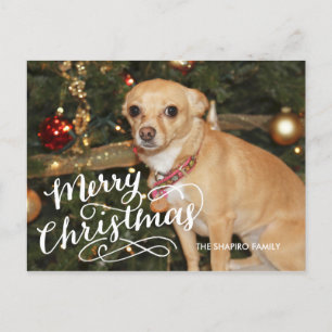 Hand Lettered Holiday Card