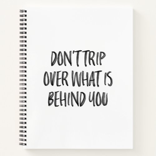 Hand Lettered Inspirational Motivational Quotes Notebook