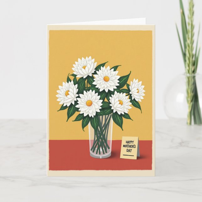 Hand Lettered Mothers Day Card (Front)