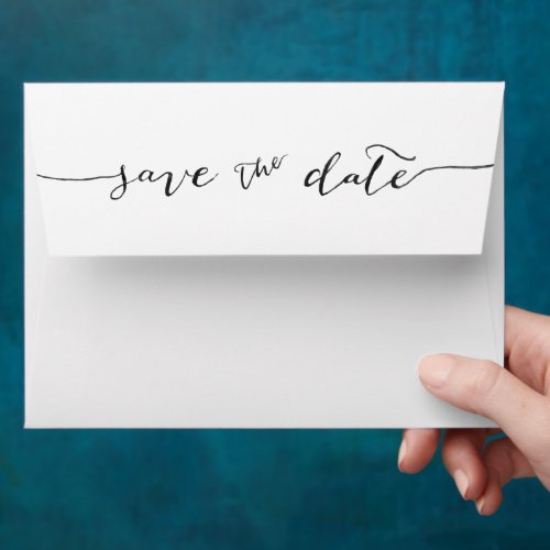 Hand_Lettered  Save the Date Envelope