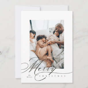 Hand Lettering Merry Holiday Card