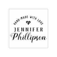 "Hand-Made By" Rustic Craft Signature