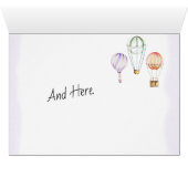 Hand Made Card Balloon - Happy Birthday (Inside Horizontal (Bottom))