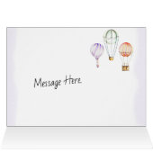 Hand Made Card Balloon - Happy Birthday (Inside Horizontal (Top))