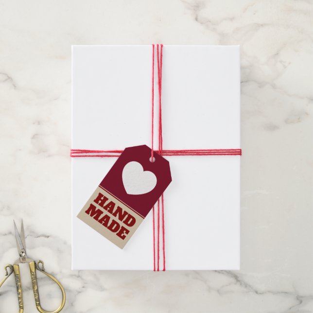 Hand Made Gift Tag (With Twine)