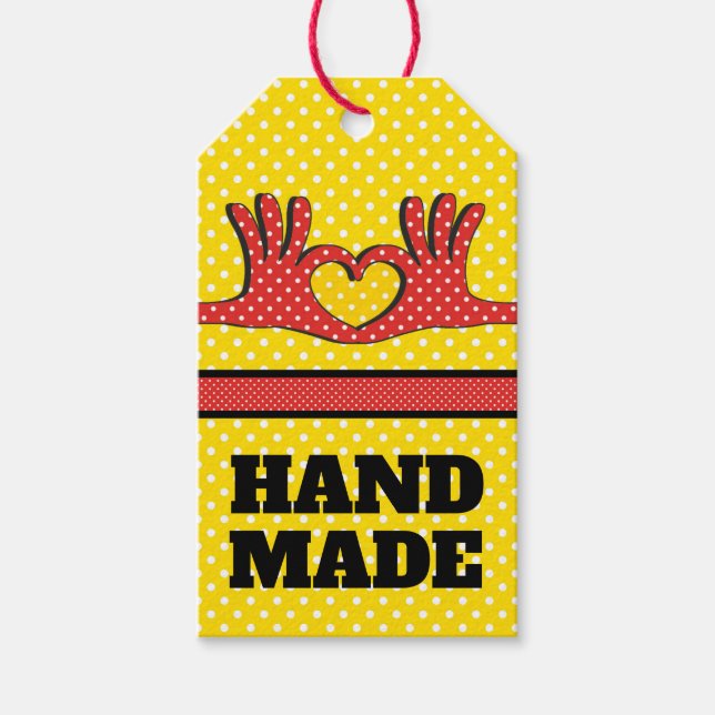 Hand Made Gift Tag (Front)