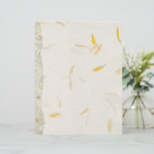 Hand made paper - flower petals (Standing Front)