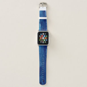 hand made shabby abstract background with watercol apple watch band