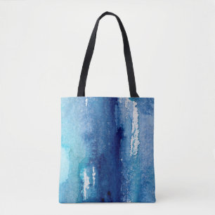 hand made shabby abstract background with watercol tote bag