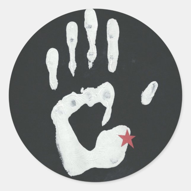 Hand Me Michigan Sticker (Front)