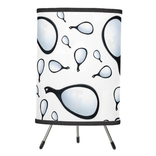 Hand Mirror Barbershop Barber Stylist Lamp Shade (Front)