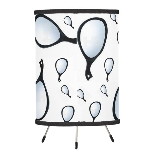 Hand Mirror Barbershop Barber Stylist Lamp Shade (Back)