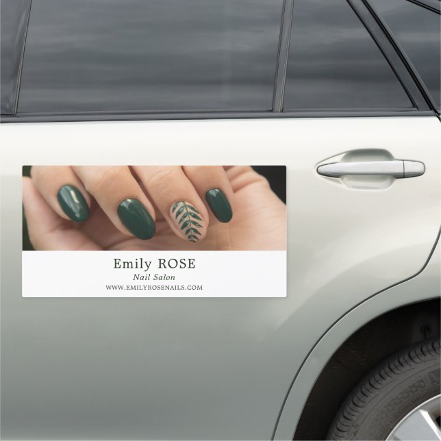 Hand Model, Nail Technician Car Magnet (In Situ)