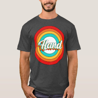 Hand Name Shirt Vintage Hand Circle